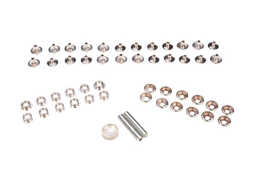 Satz ESVO Druckknöpfe Ø15 mm, 12 Stück