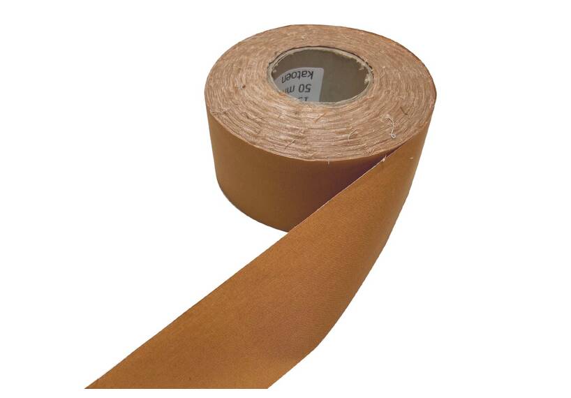 Zeltstoffband, 200 Gr/M², Baumwolle 50 mm, Havanna