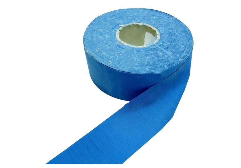 Zeltstoffband, 200 Gr/M², Baumwolle 50 mm, Kobalt