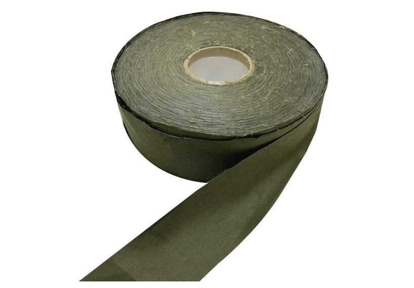 Zeltstoffband, 150 Gr/M², Baumwolle 50 mm, Army Green