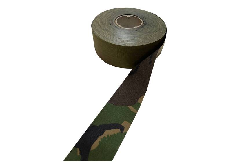 Zeltstoffband 50 mm, camouflage