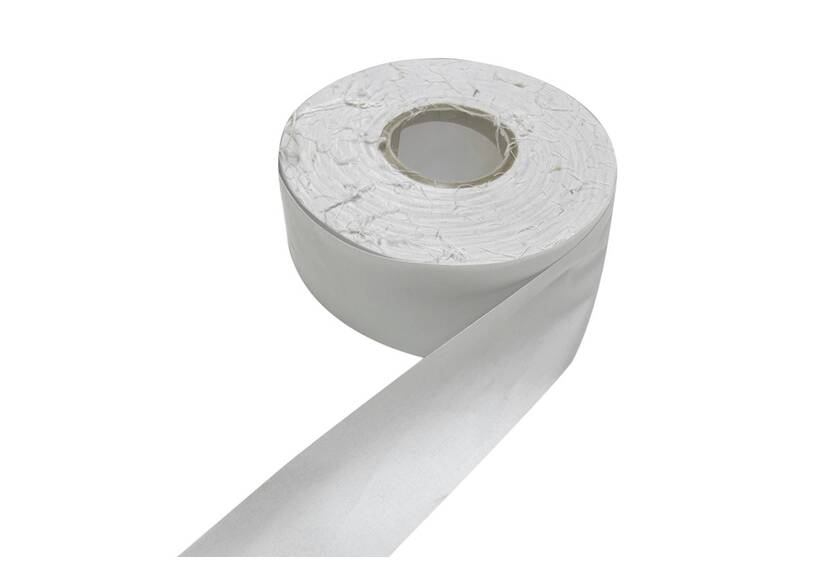 Zeltstoffband, 150 Gr/M², Baumwolle 50 mm, Leichtgrau