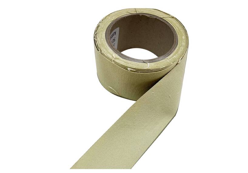 Zeltstoffband, 310 Gr/M², Baumwolle 50 mm, Pistache