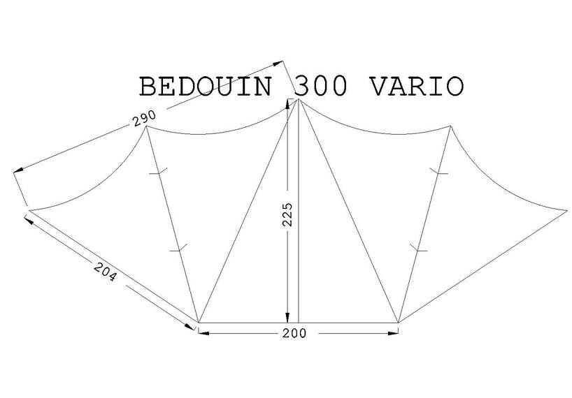 Bedouin 300 Variodach