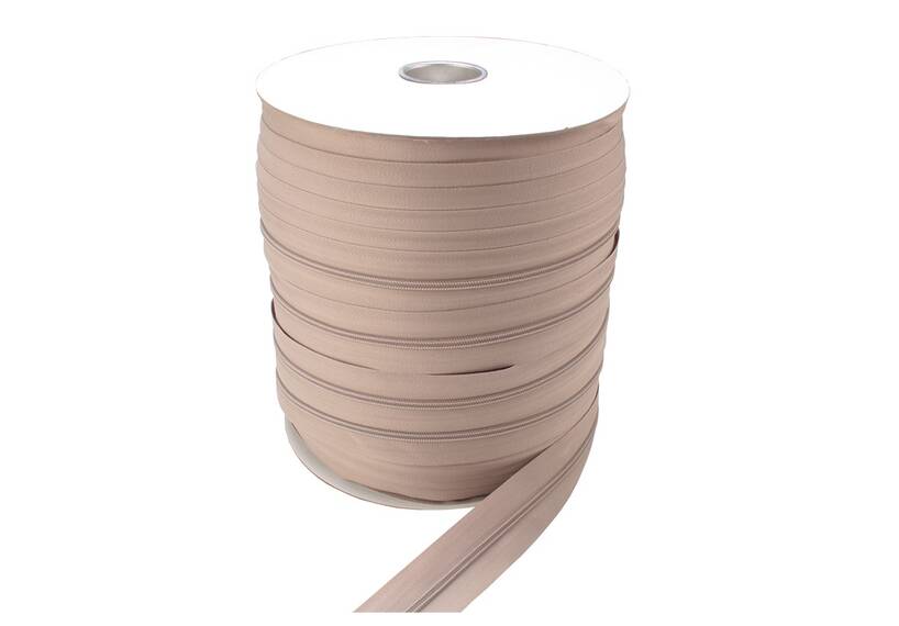 Reißverschluss Rolle 5 mm, sand