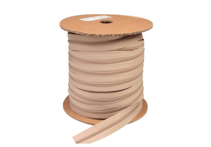 Rolle Reißverschluss YKK, sand