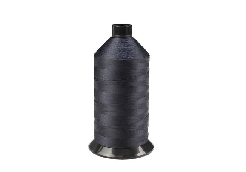 AMANN Outdoor-Pro Nähgarn polyester wasserabweisend, dicke 30, 2300 meter, dunkelblau, 4-PACK