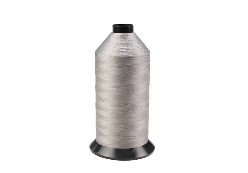 AMANN Outdoor-Pro Nähgarn polyester wasserabweisend, dicke 30, 2300 meter, grau, 4-PACK