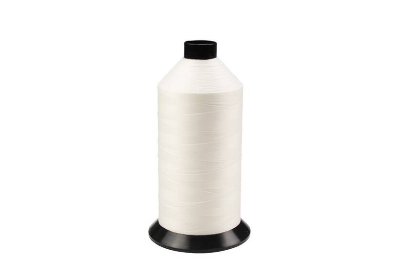 AMANN Outdoor-Pro Nähgarn polyester wasserabweisend, dicke 30, 2300 meter, weiß, 4-PACK