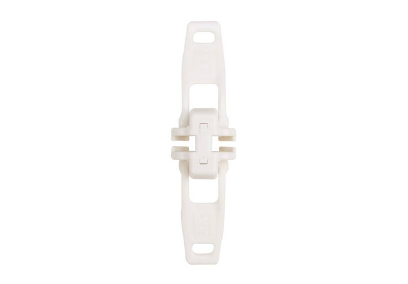 YKK VISLON Kunststoff Schieber 10 mm V autolock, weiß
