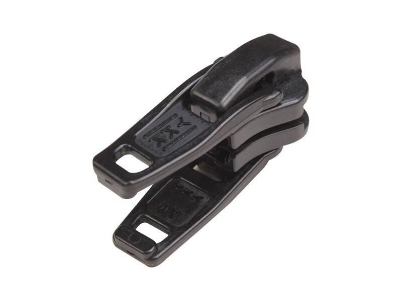 YKK VISLON Kunststoff Schieber 10 mm V autolock, schwarz