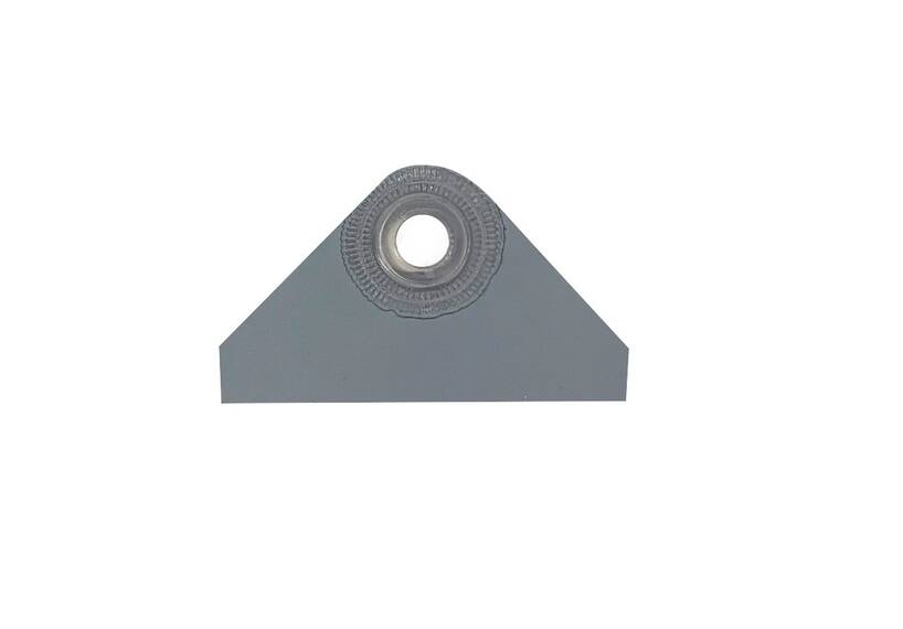 PVC Dreieck, grau