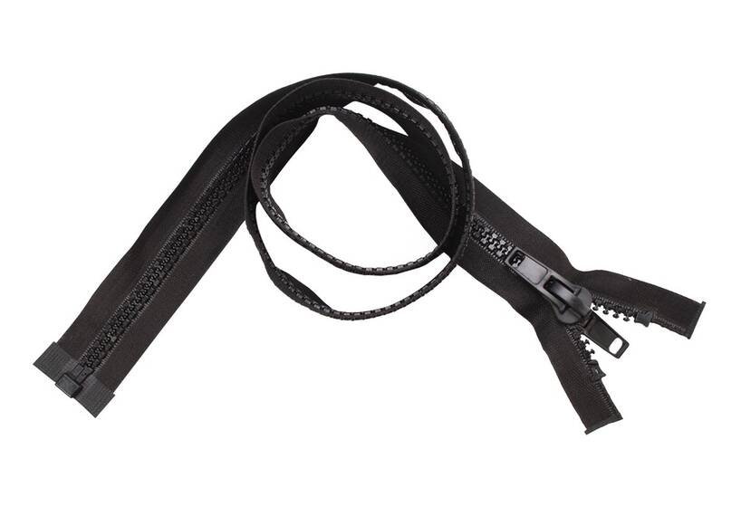 ESVO Profilreißverschlüsse 10 mm teilbar schwarz, 1200 cm
