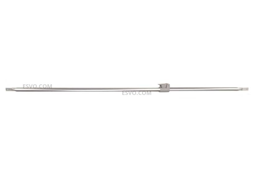 ESVO Teleskopierbare Aluminium Firststab 25/22 mm 95 - 170 cm, 2 teilig