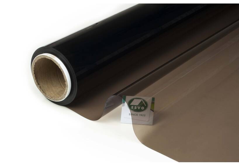 Klarsichtfolie 'SMOKE' 0.40 mm. Dicke Zeltfensterfolie 140 cm