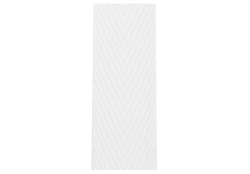 Zeltband 18 mm, Polyester, weiß