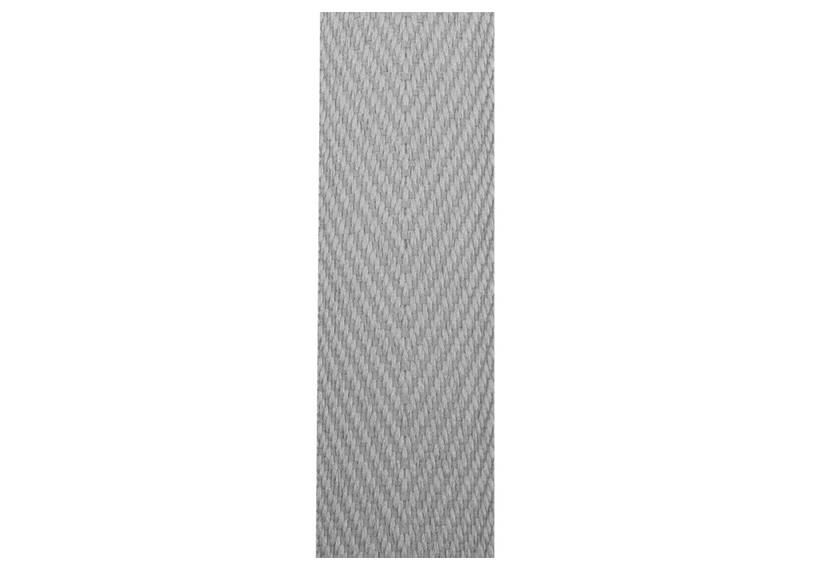 Zeltband 18 mm, Polyester, grau
