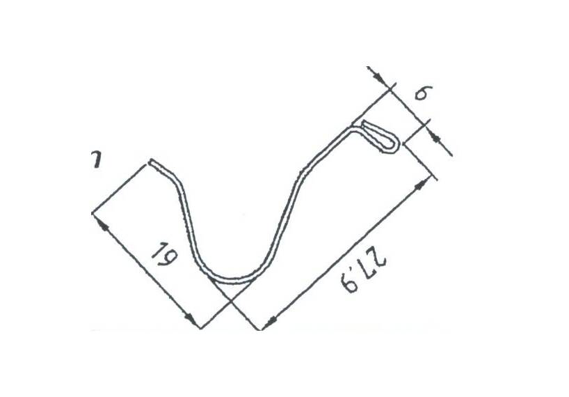 Stativklemmfeder 18/20 mm