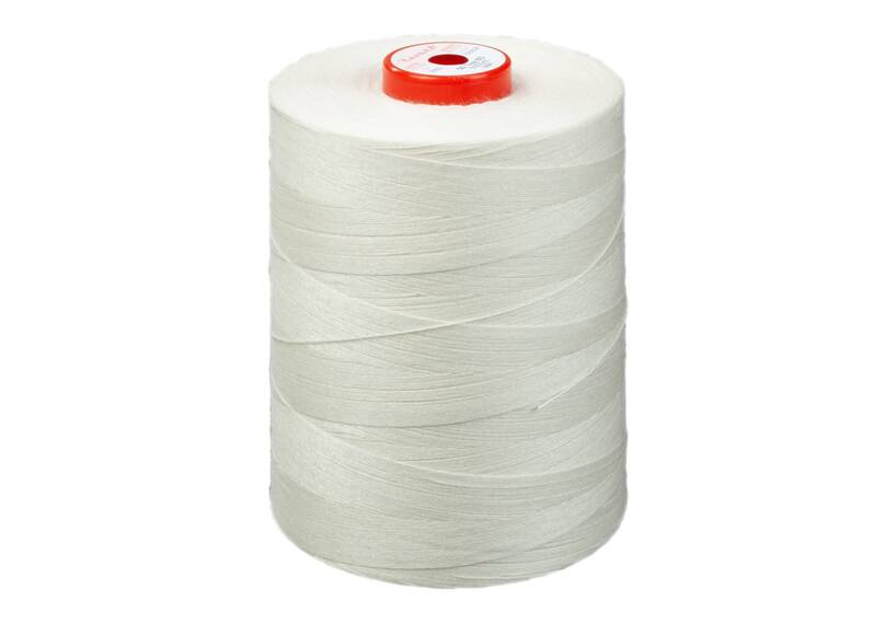 AMANN Nähgarn 25 wasserabweisend 2000 Meter Weiß / Natur, 5-PACK