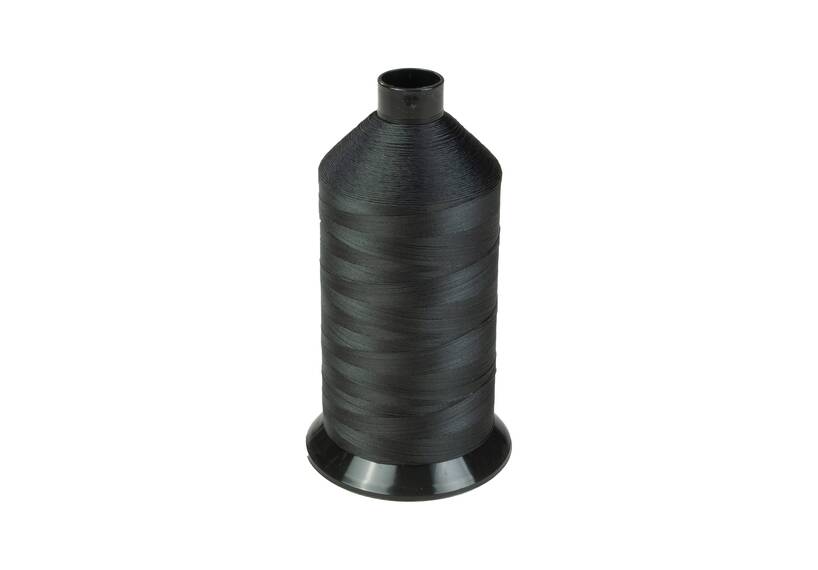 AMANN Outdoor-Pro Nähgarn polyester wasserabweisend, dicke 40, 5500 meter, anthrazit, 4-PACK