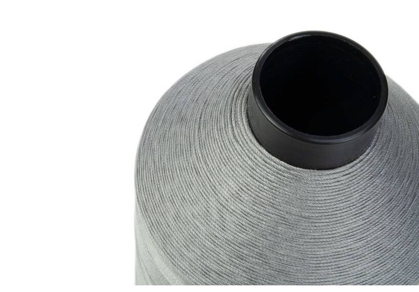 AMANN Outdoor-Pro Nähgarn polyester wasserabweisend, dicke 40, 5500 meter, grau, 4-PACK