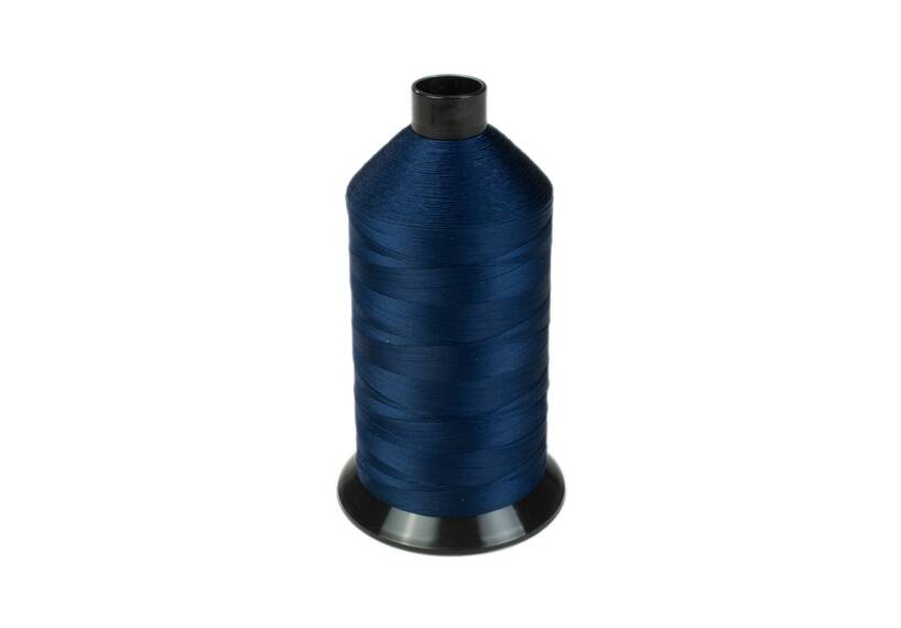 AMANN Outdoor-Pro Nähgarn polyester wasserabweisend, dicke 40, 5500 meter, dunkelblau, 4-PACK