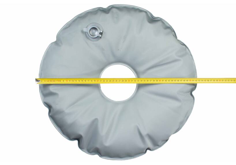 Befüllbarer Wassersack Sonnenschirmständer, 10 Liter