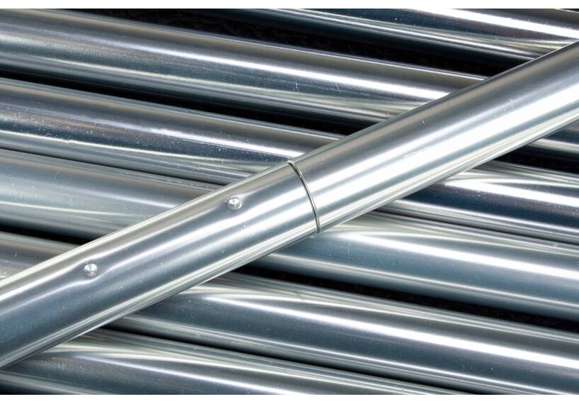 Bogengestänge flexibel Aluminium 650 cm