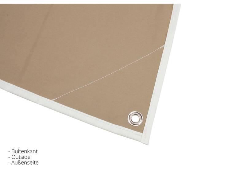 ESVO Sonnen Vordach Universal 240, beige