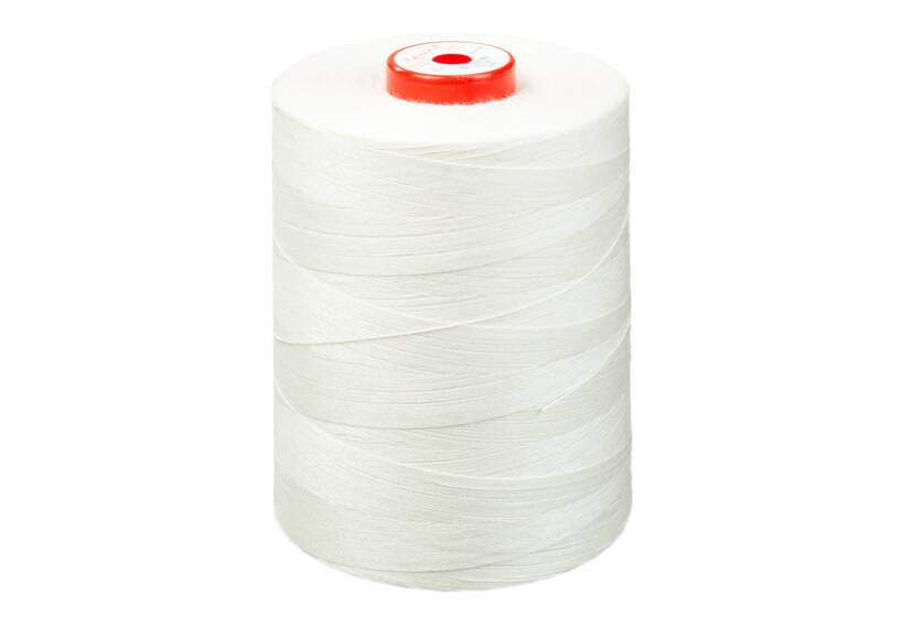 AMANN Nähgarn 50 wasserabweisend 5000 Meter Weiß / Natur, 5-PACK