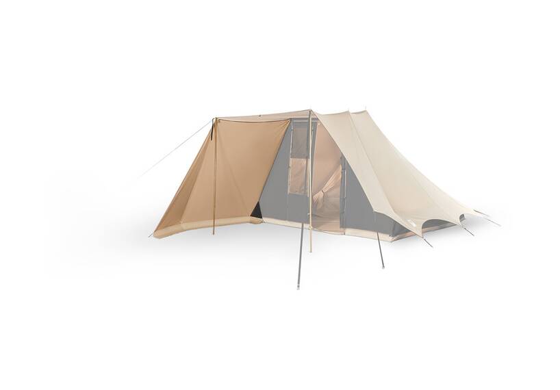 Bedouin 300 Satz Seitenschirme beige