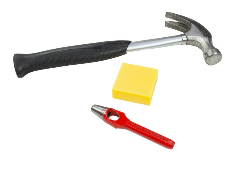 Stanzblock für Locheisen Stanz