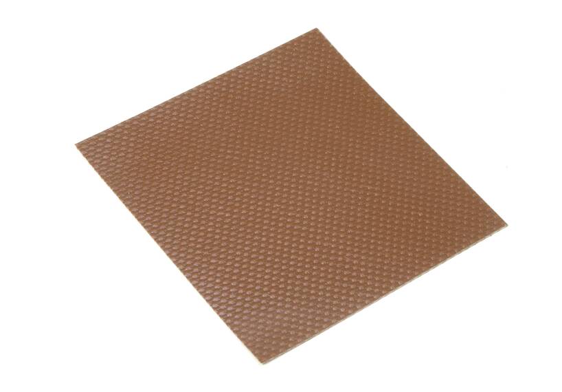 ESVO Verstärkungsquadrat, dunkelbeige, 70 × 70 mm