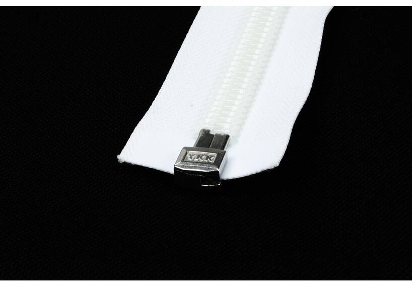 YKK Reißverschlüsse 10 mm teilbar weiß, 350 cm
