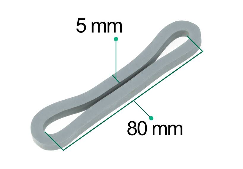 Gummiring 8 cm