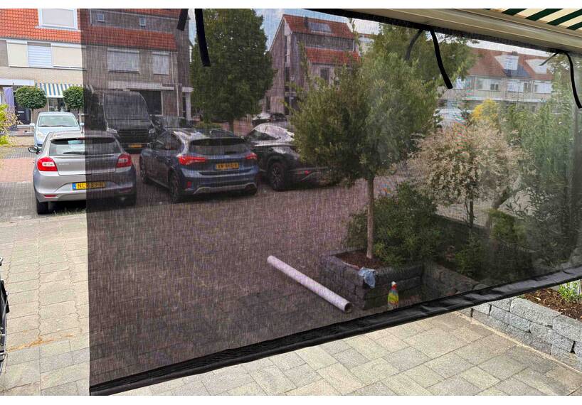 Sonnenschutz ESVO Volant Deluxe 350 Gr/M² 140 cm, schwarz