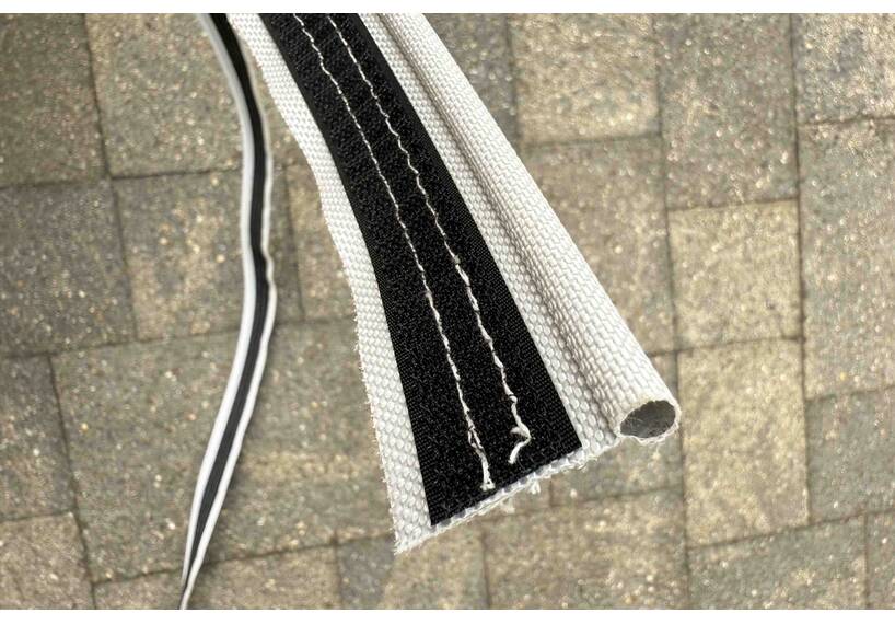 Sonnenschutz ESVO Volant Deluxe 350 Gr/M² 140 cm, schwarz