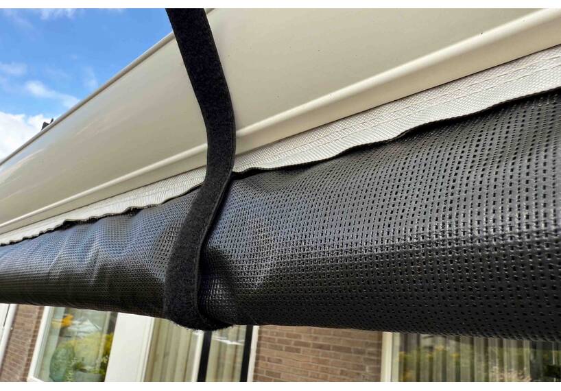 Sonnenschutz ESVO Volant 350 Gr/M² 75 cm, schwarz