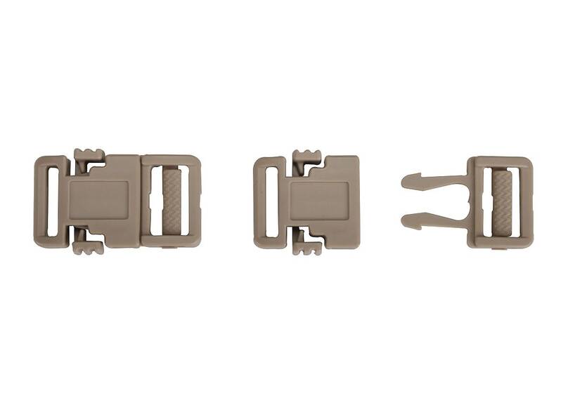 YKK Steckschnalle 15 mm beige