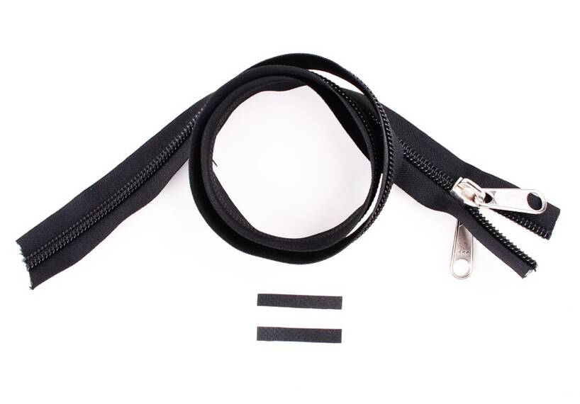 YKK Reißverschlüsse 10 mm nicht teilbar schwarz