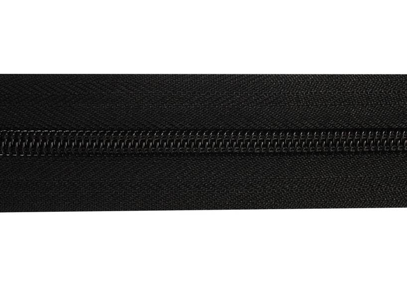 YKK Reißverschlüsse 5 mm nicht teilbar X-form, schwarz