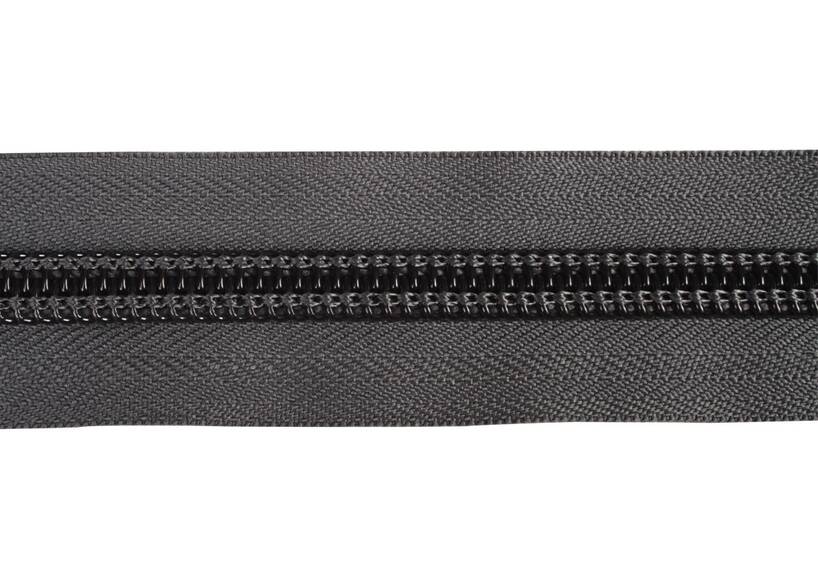 YKK Reißverschlüsse 10 mm nicht teilbar X-form / O-form grau