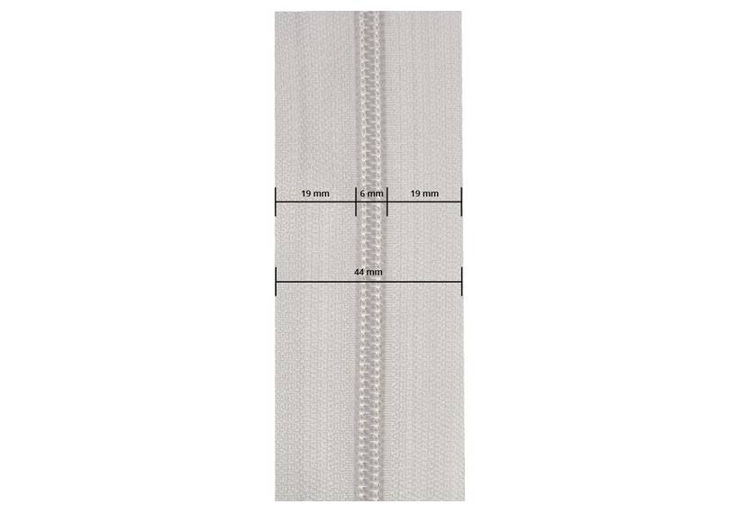 YKK Reißverschlüsse 5 mm nicht teilbar X-form, sand