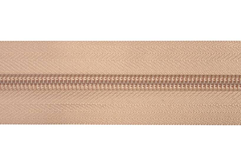 YKK Reißverschlüsse 5 mm nicht teilbar X-form, sand