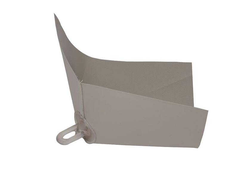 Komplette Zeltbodenecke verklebbar, beige