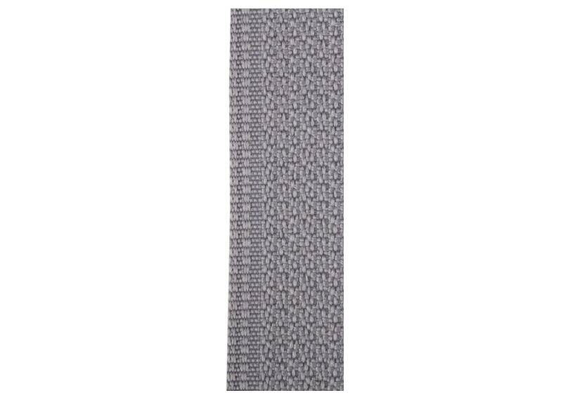 Tentband / Biesband 12 mm polyester, grijs