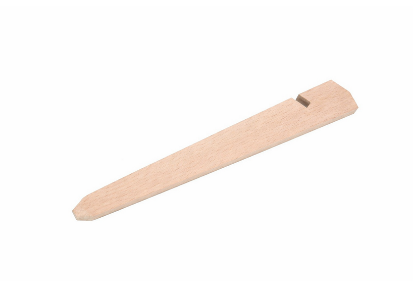 Zelthering Solid, 40 cm holz, extra dick und mit abgerundeter Spitze, 100-PACK [CLONE]