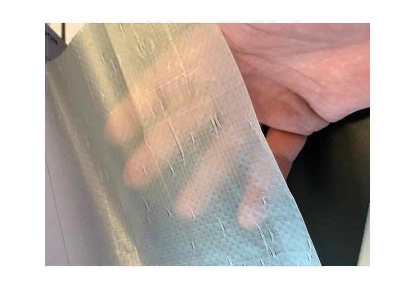 Schnittmusterfolie, halb transparent, weiss, 140 Gr/M², 205 cm [CLONE]