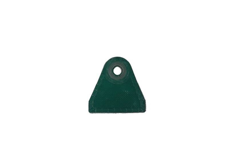 PVC Dreieck, weiss