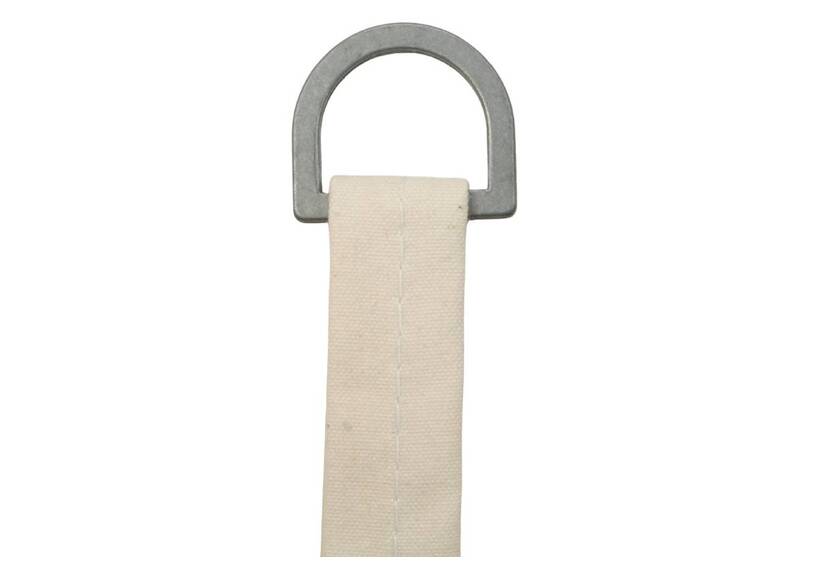 Schlaufenband, Zeltstoff, 200 Gr/M², Baumwolle 20 mm, ecru